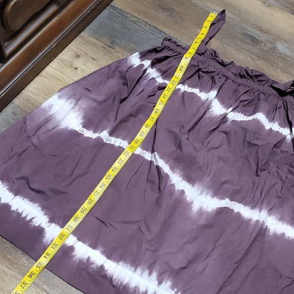 Anthro Othilia Lucette Women's Tie-Dye Swing Dress Mini Dress - Picture 6 of 10